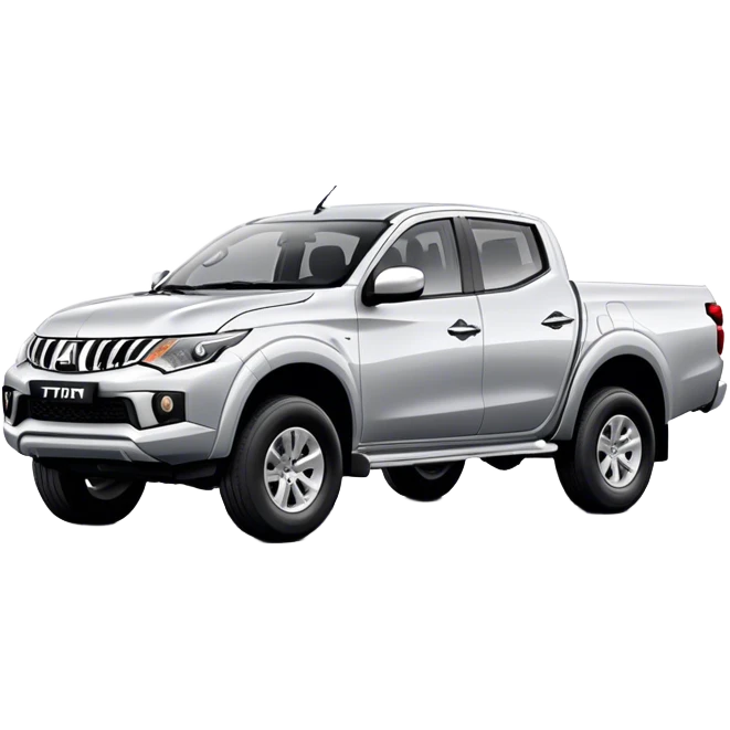 Mitsubishi Triton - Mitsubishi (Model Year: 2023) (Iconic colour: Silver) emoji