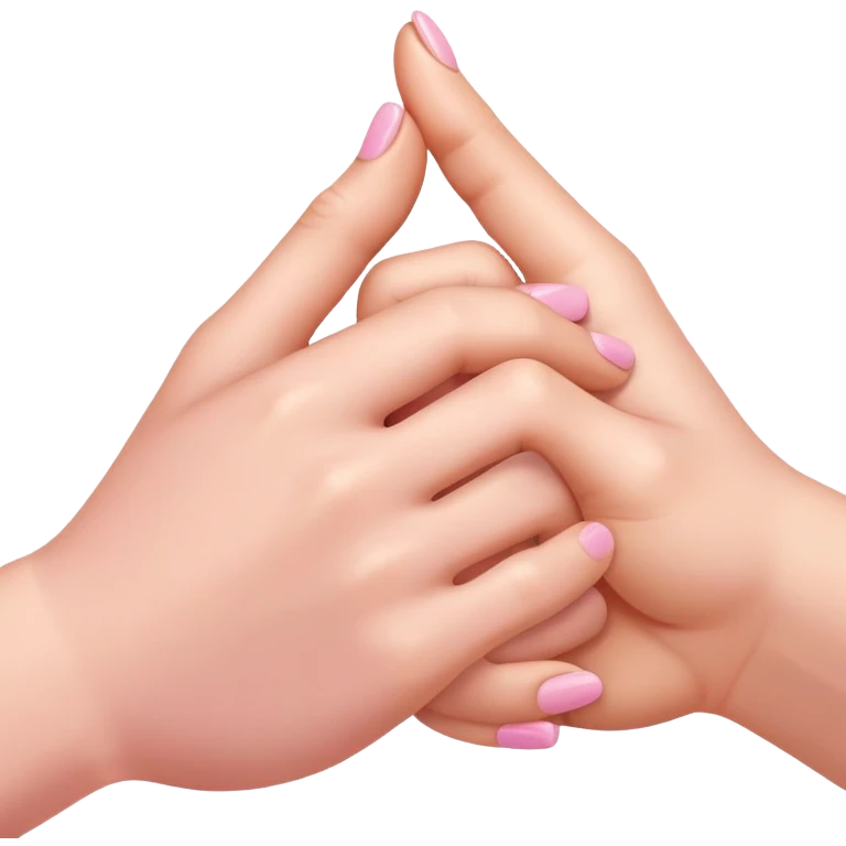 Pinky promise emoji