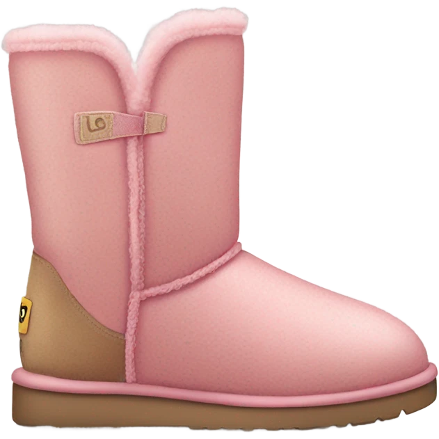 Pink uggs emoji