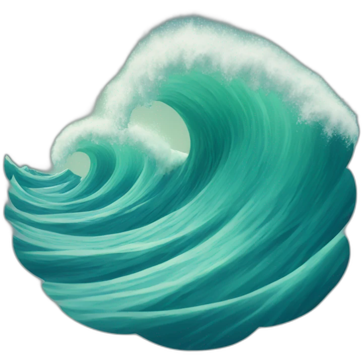 wave emoji