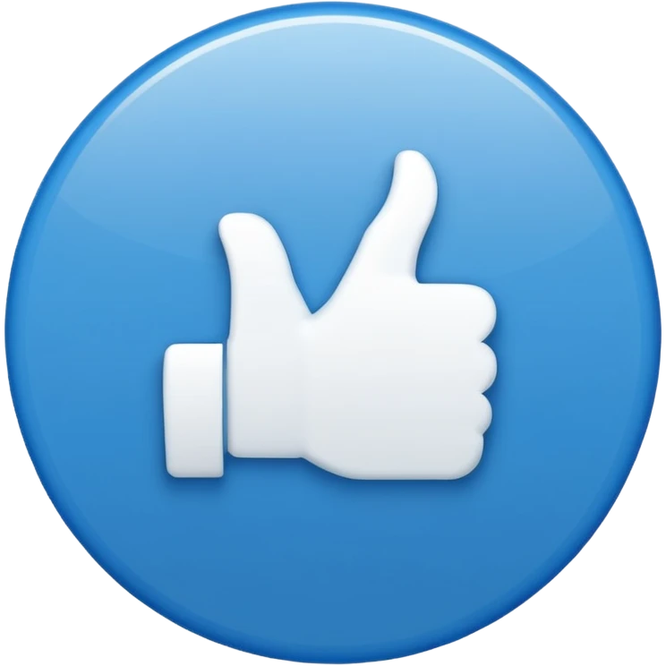 emoji de selo verificado do instagram, círculo azul, check branco no centro, estilo emoji oficial, fundo limpo, alta qualidade emoji