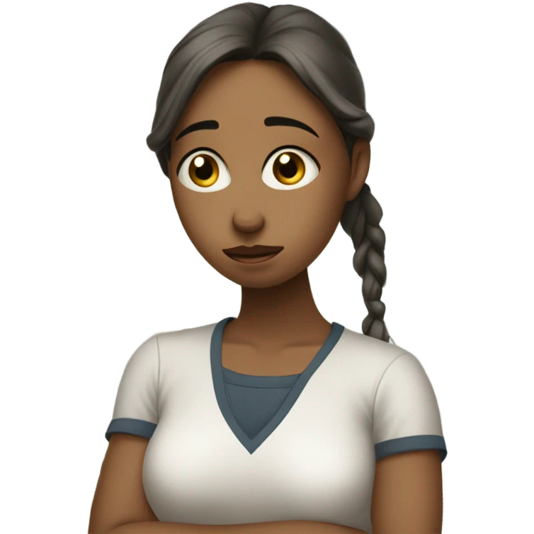girl crying holding money emoji