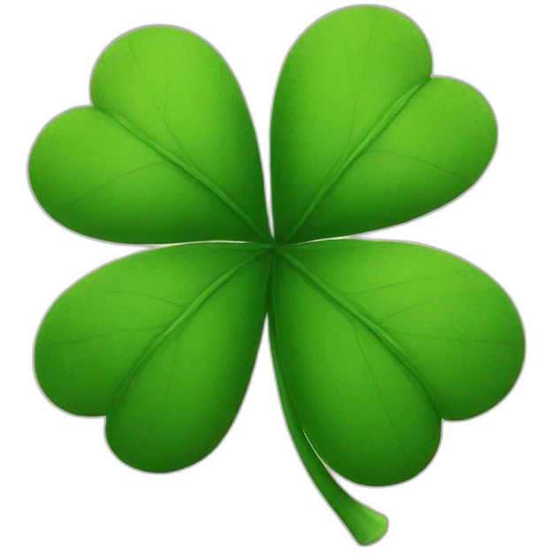 Clover emoji