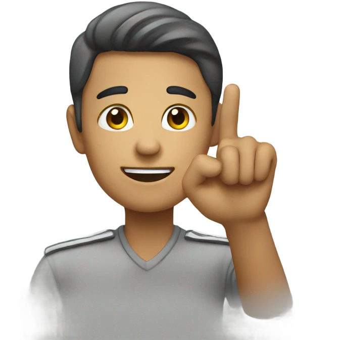 Guiding gestures
 emoji