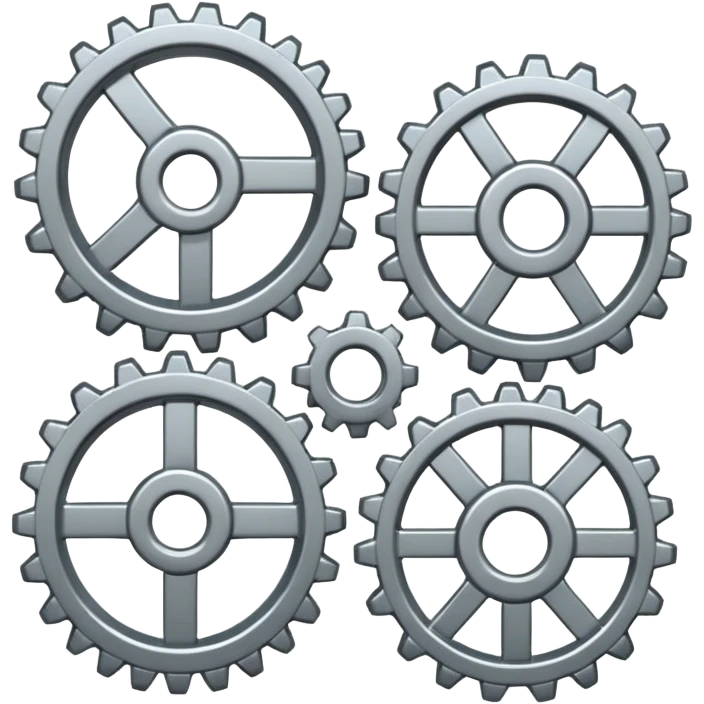 Gears  emoji