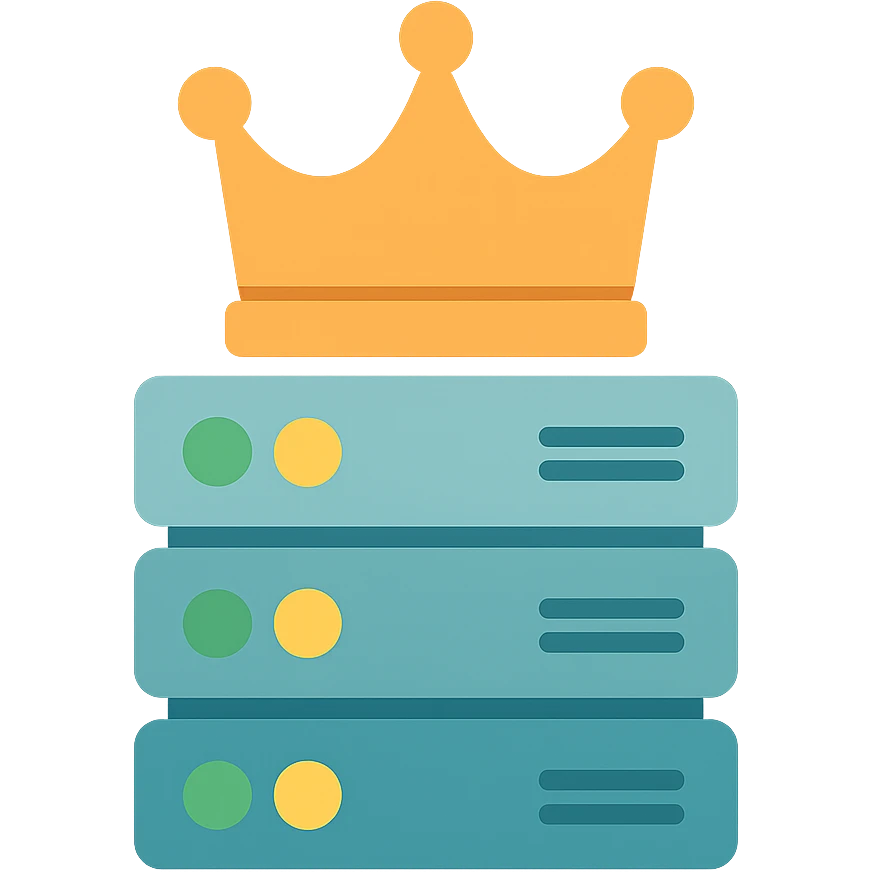 King Server brand logo emoji