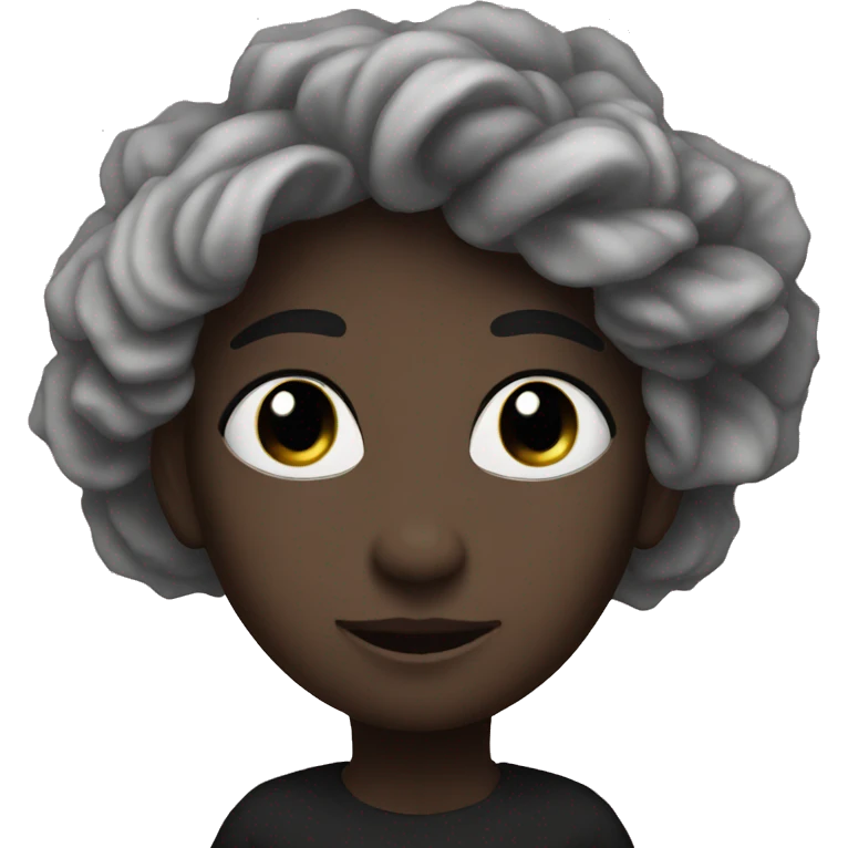 Black rose emoji