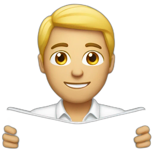 men working in laptop emoji