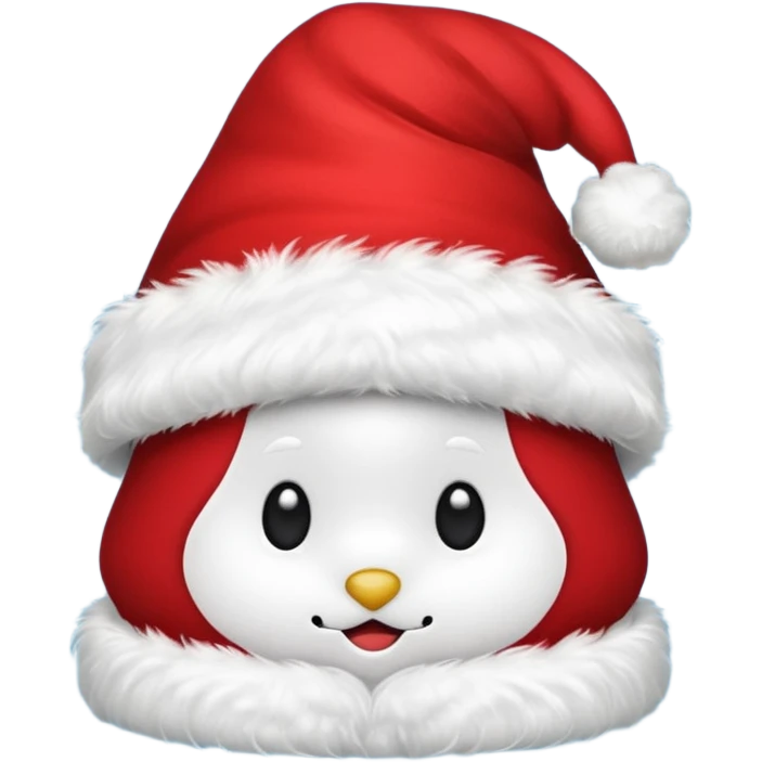 christmas hat for a website log only the hat emoji