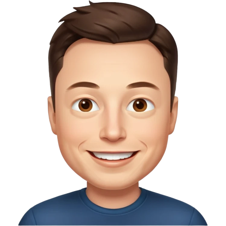 Elon Musk emoji