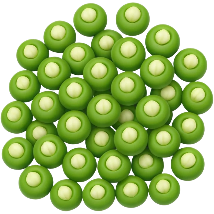 green peas emoji