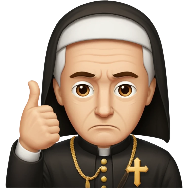 orthodox thumbs down emoji