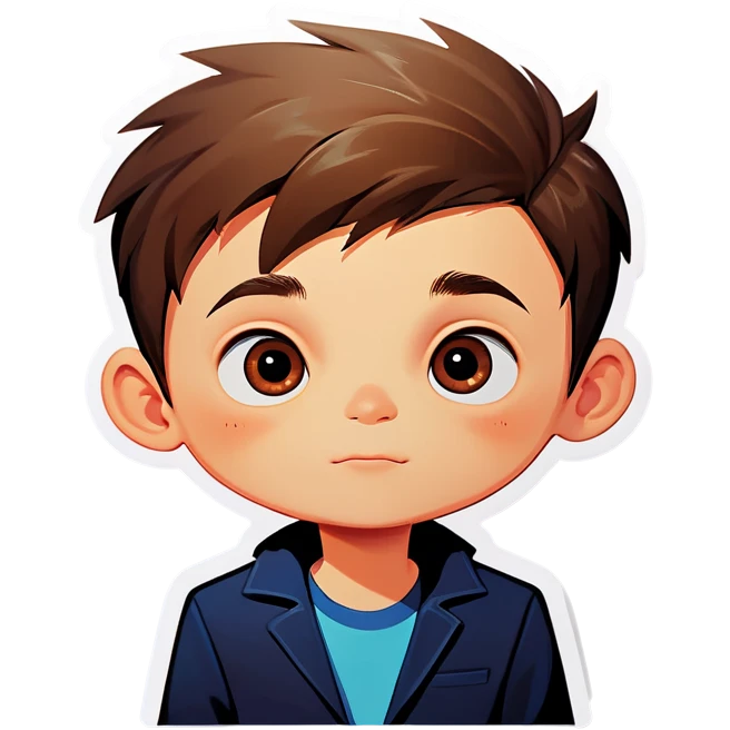 Fine boy emoji
