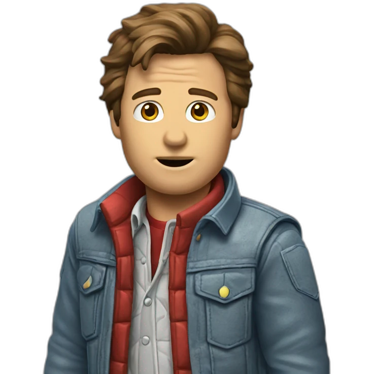 Marty mcfly  emoji