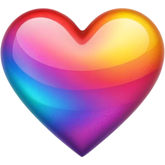 Cœur multicolore  emoji