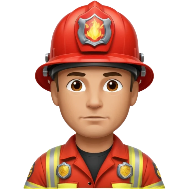 tatooed fireman emoji