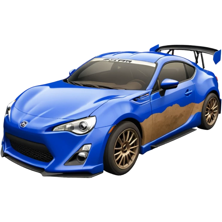 2013scion fr-s ultramarine dessert racer  emoji
