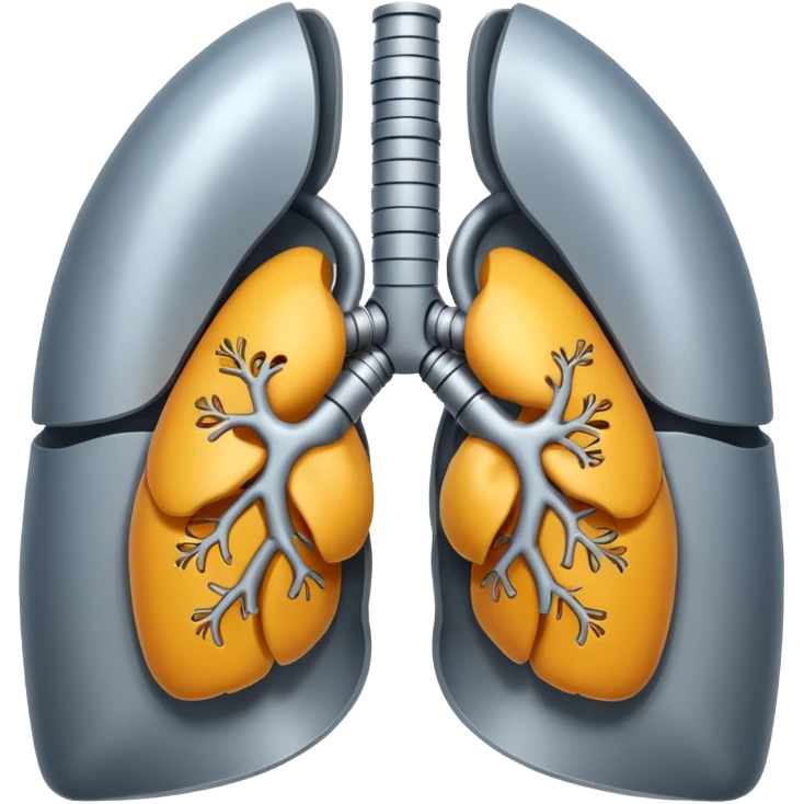 robotic lung emoji