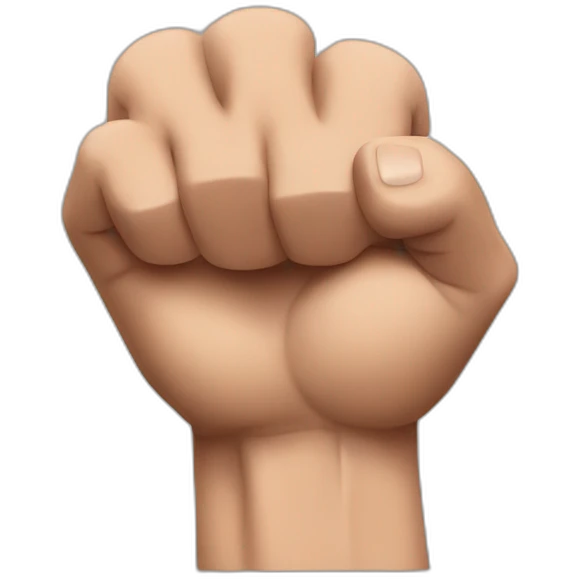 muscle hand emoji