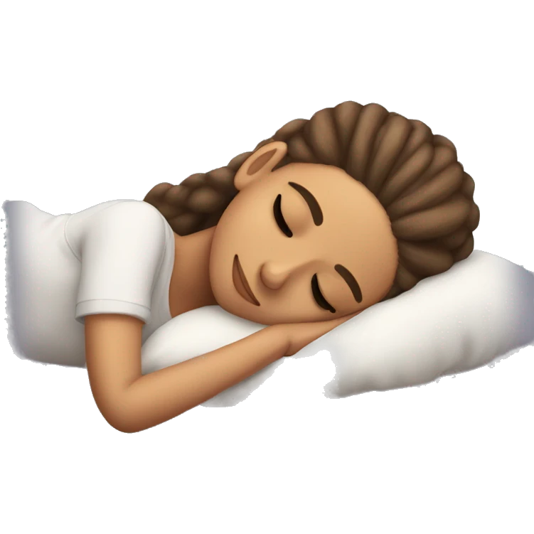 Ariana Grande sleeping emoji
