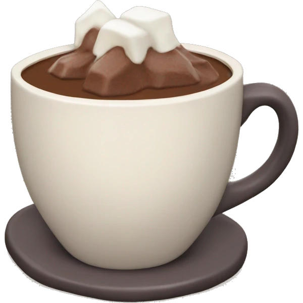 Hot cocoa cottage core emoji