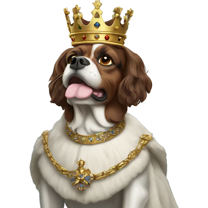 King Charles III wearing a Crown  emoji
