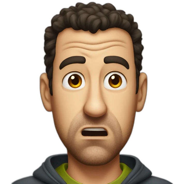 Angry adam sandler emoji