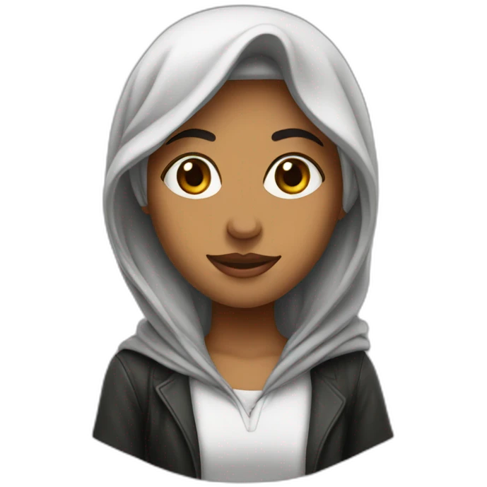 Fille Palestine emoji