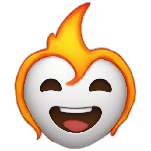 Coeur en feu emoji