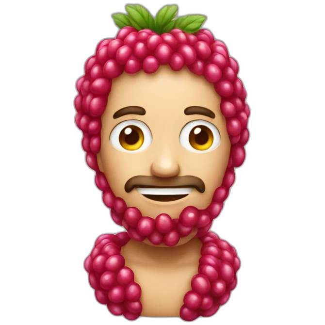 raspberry emoji