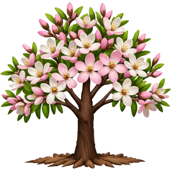 big almond tree emoji