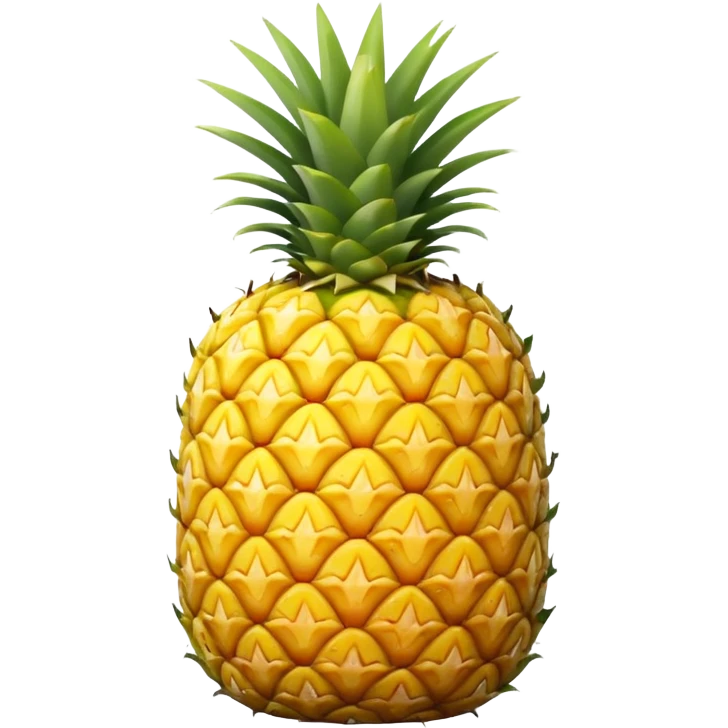 cut pineapple emoji