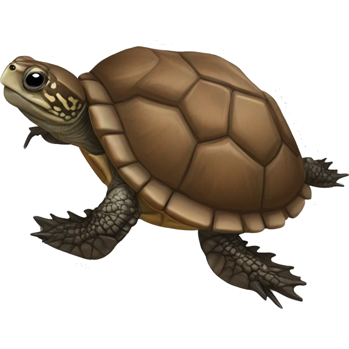 brown musk turtle emoji