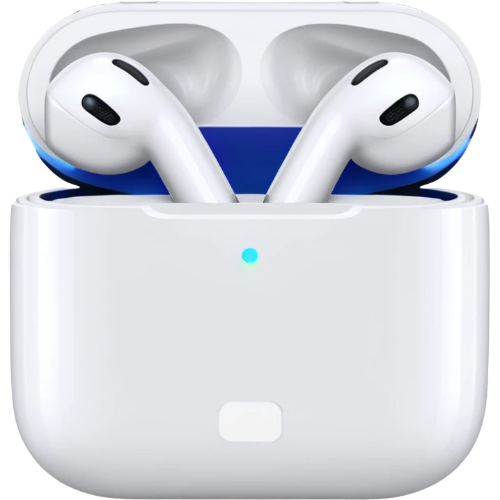 An iPhone and AirPods emoji