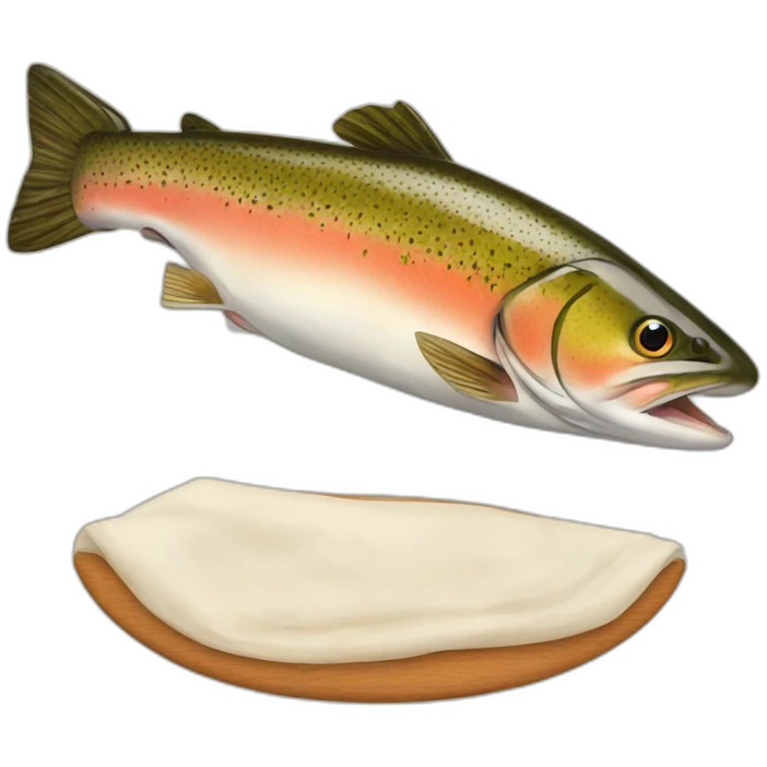 cooked trout emoji