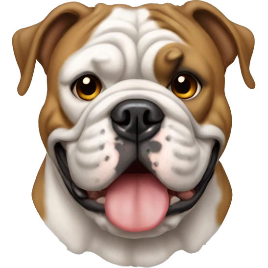 Old English bulldog  emoji