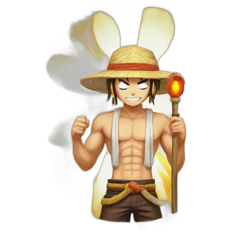 Sun god nika luffy emoji