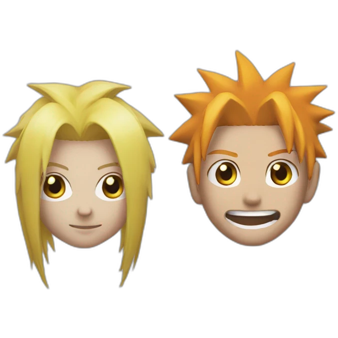 Liffy and naruto  emoji