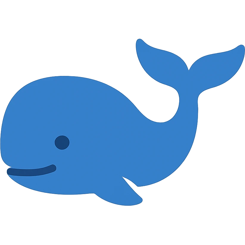 Whale emoji