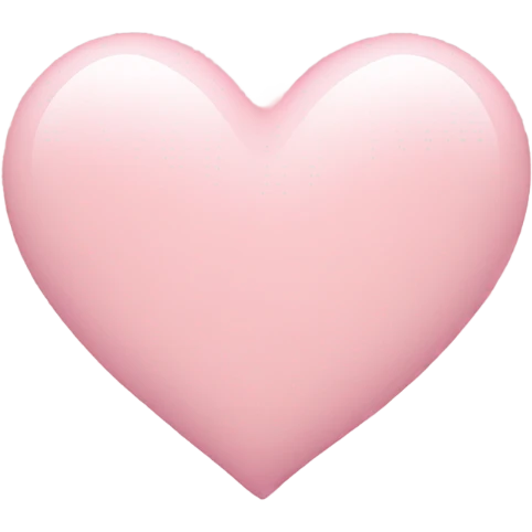 Baby pink love heart  emoji
