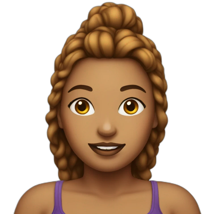 voluptuous woman emoji