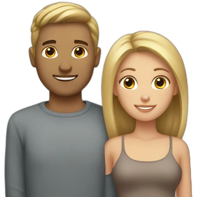 WHITE COUPLE emoji