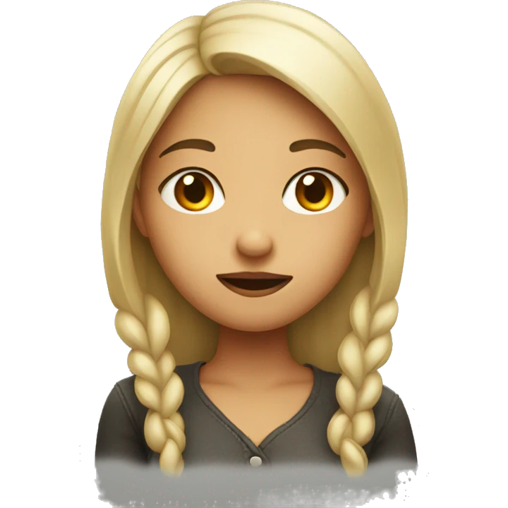 girl giving side eye emoji