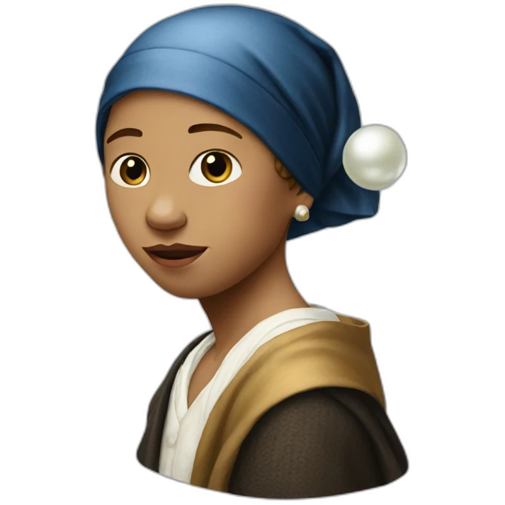 The boy with the pearl earring emoji