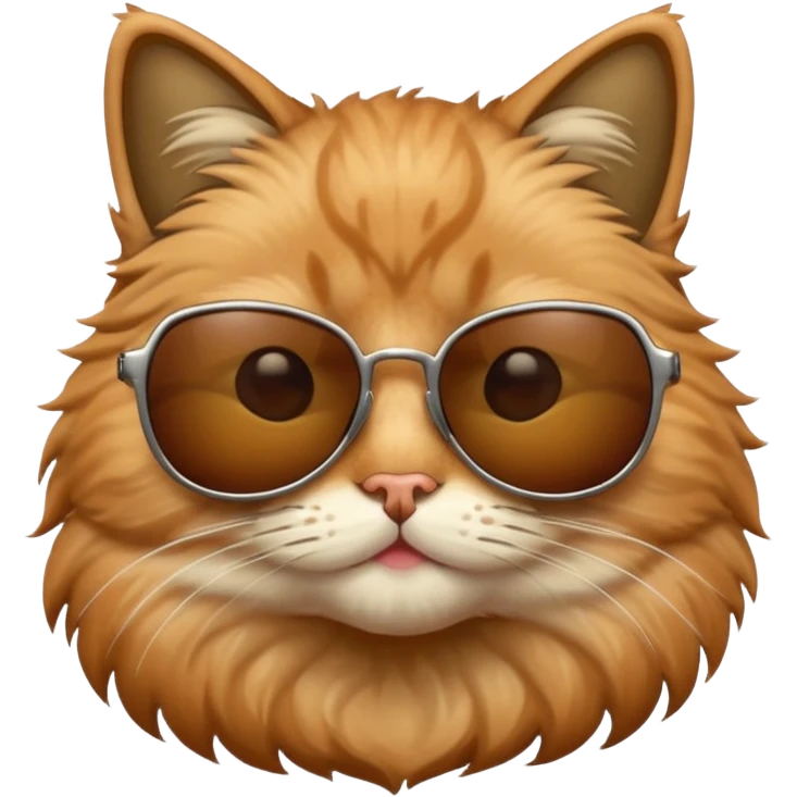 Cat wearing sunglasses emoji