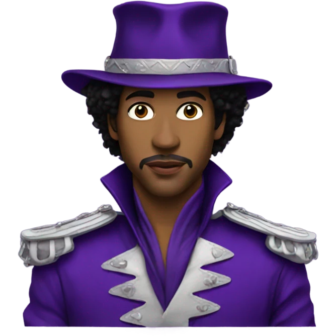 Prince purple rain emoji