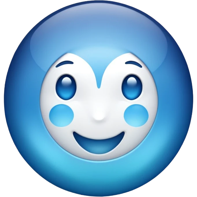 Blue tick emoji