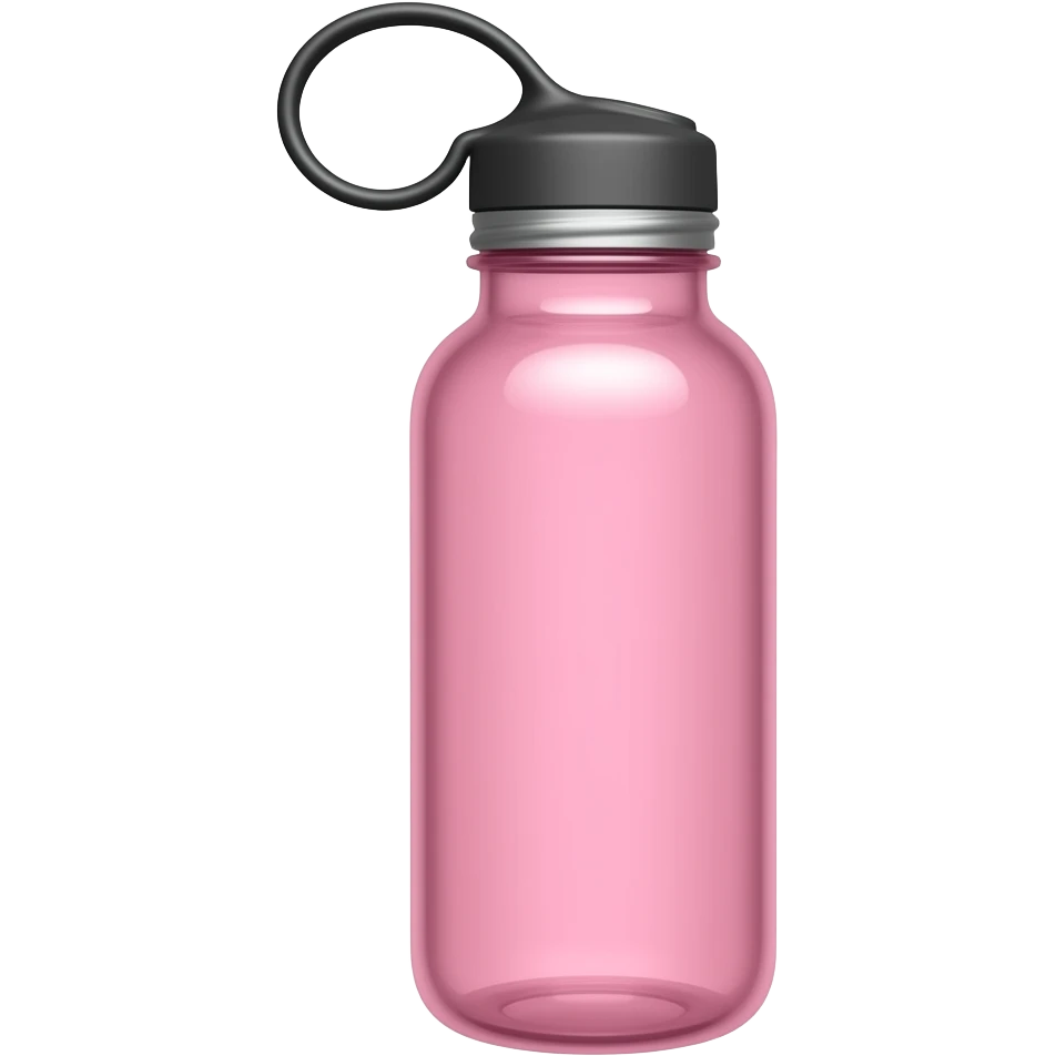 gourde d eau aesthetique rose emoji