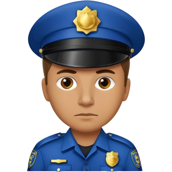 Cop stop emoji