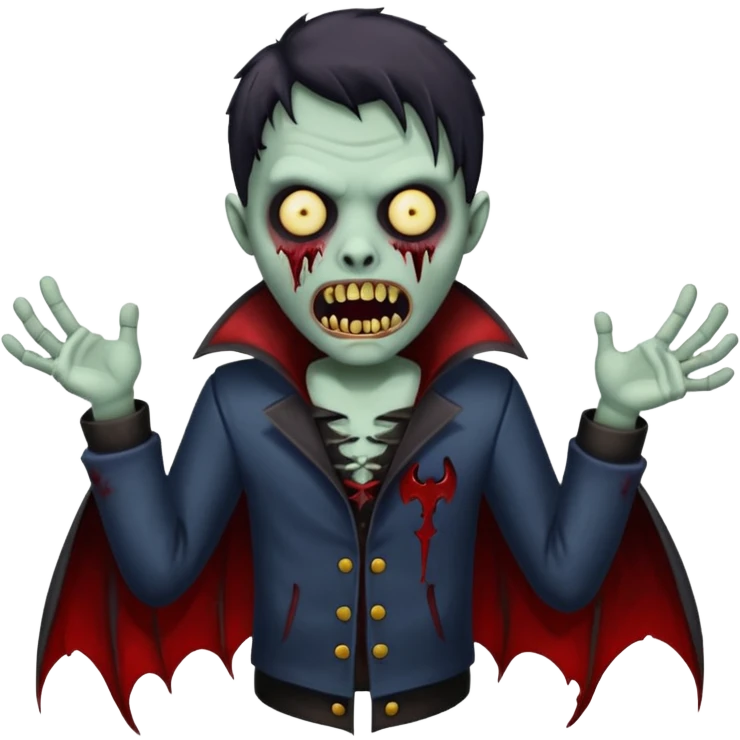 zombie vampire emoji